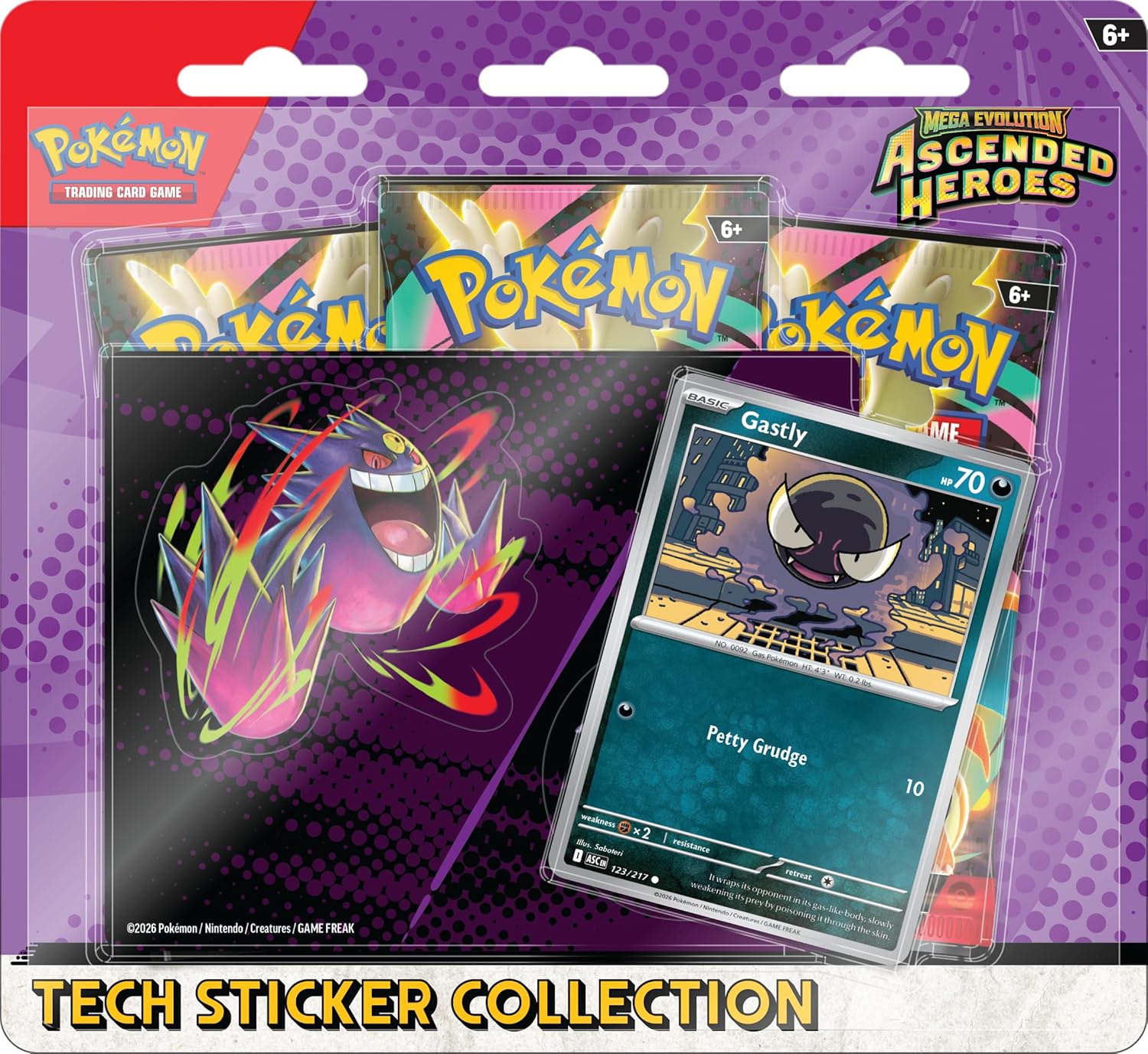 Ascended Heroes – Tech Sticker Collection (Ghastly)