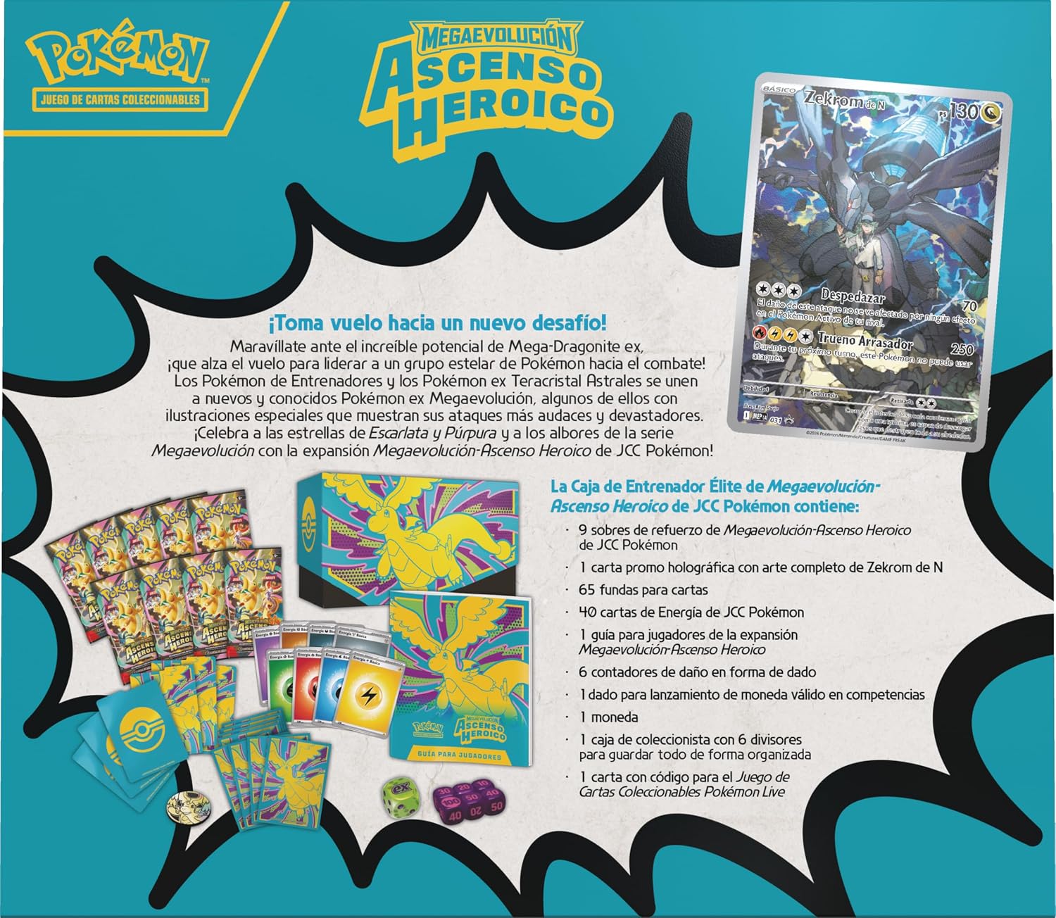 Ascenso Heróico Elite Trainer Box (ETB) – (ESPAÑOL)
