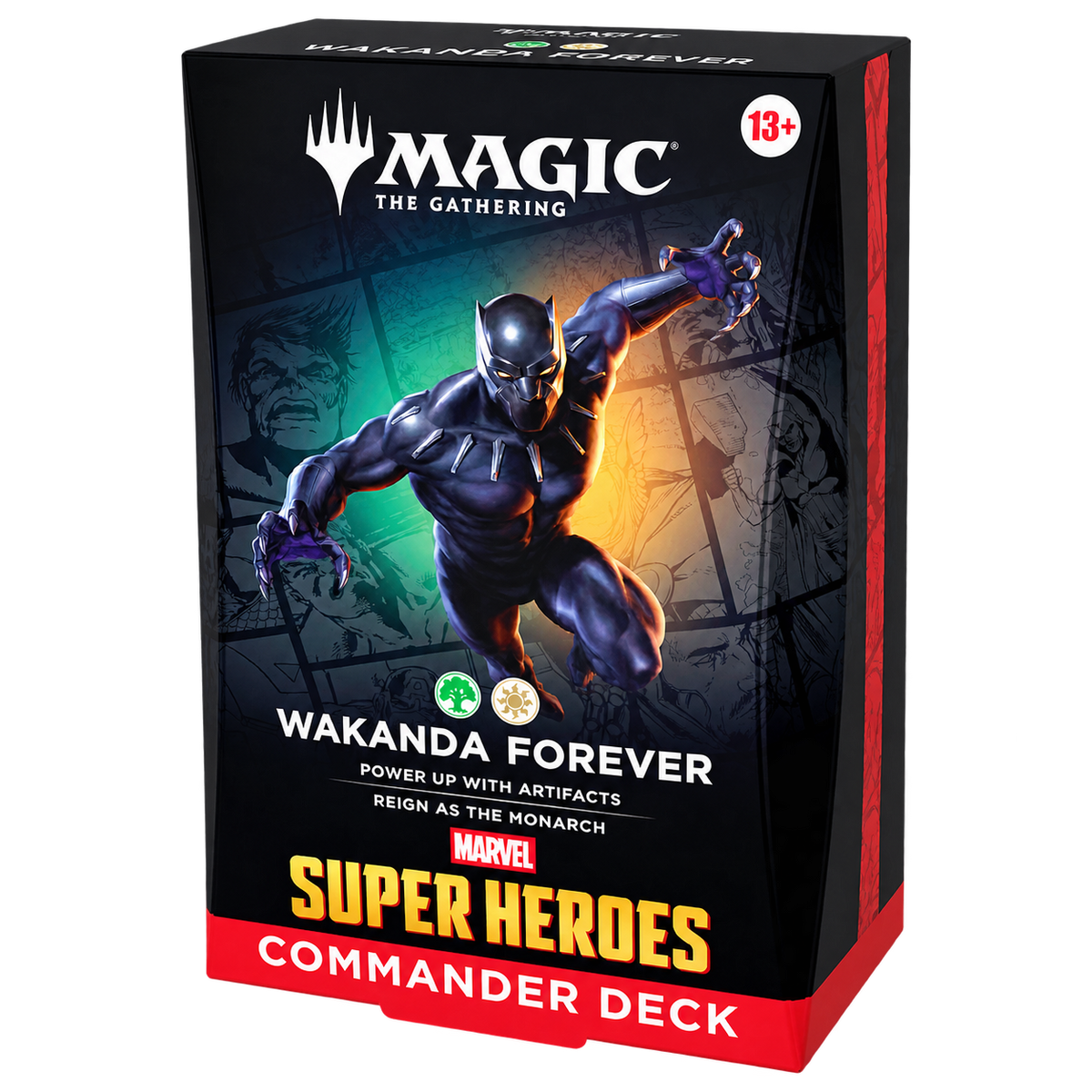 Marvel super heroes commander deck Wakanda Forever