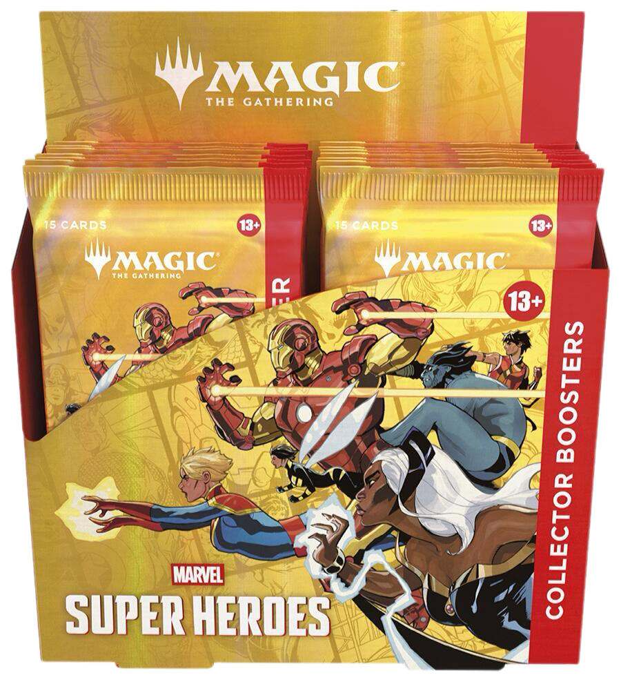 Magic: The Gathering Marvel Super Heroes Collector Booster Box