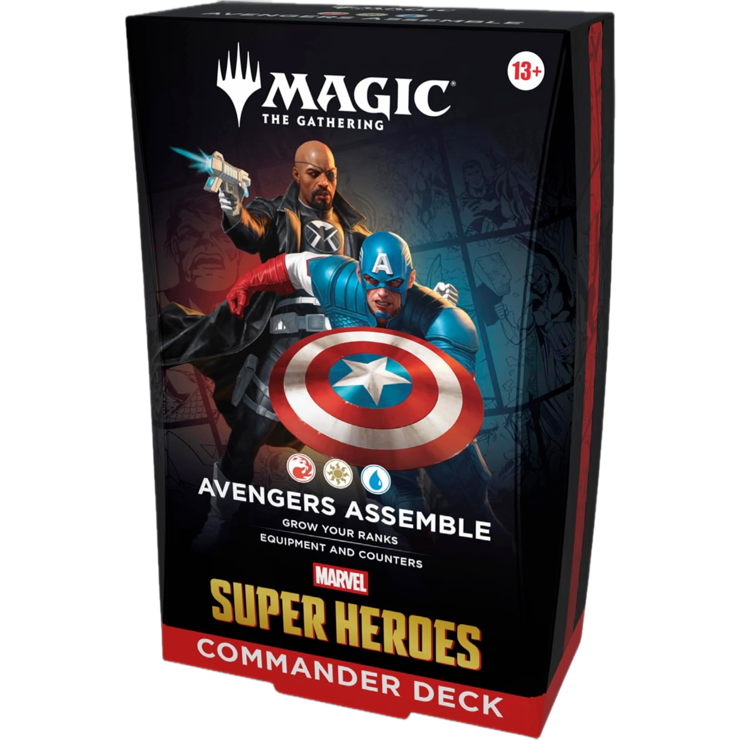 Marvel super heroes commander deck Avengers Assemble