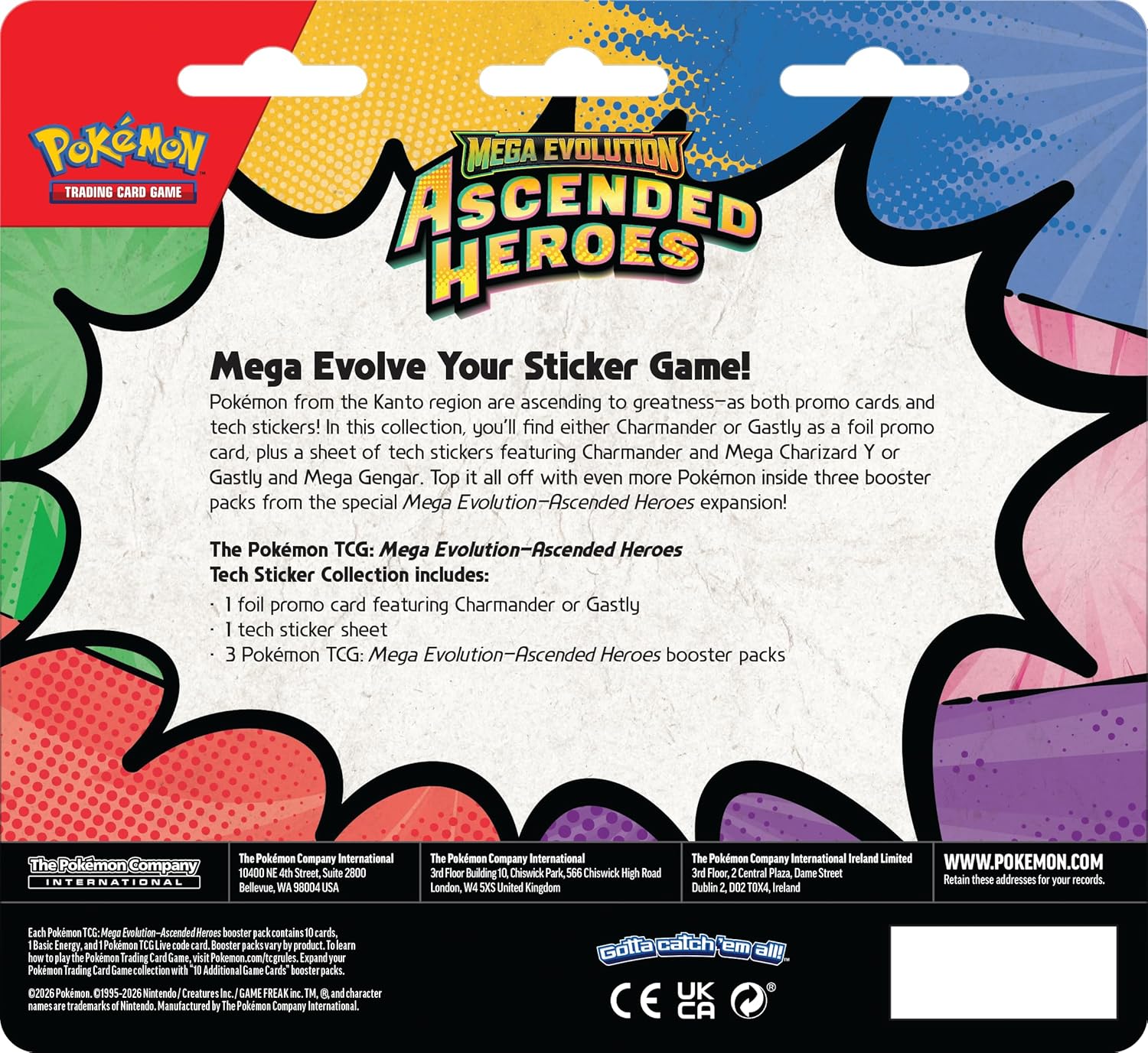 Ascended Heroes – Tech Sticker Collection (Charmander)