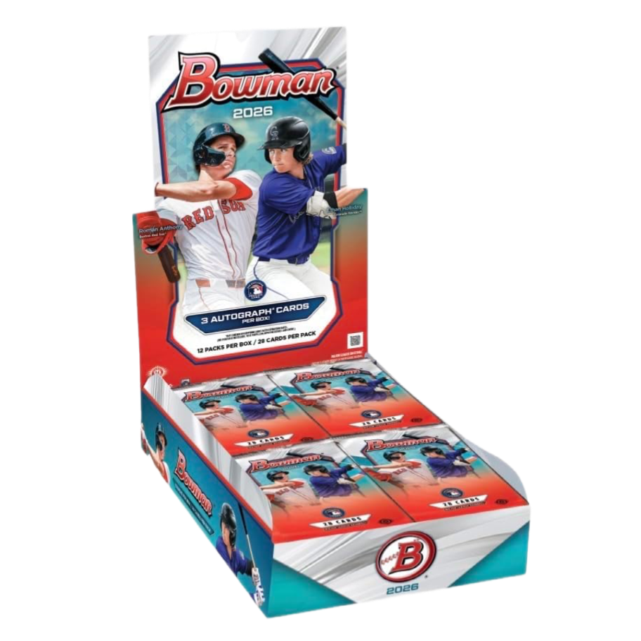 TOPPS Bowman 2026 Jumbo Hobby Box