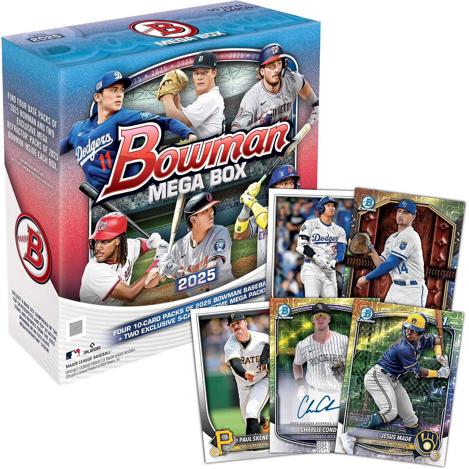 Topps Bowman MLB 2025 Mega Box