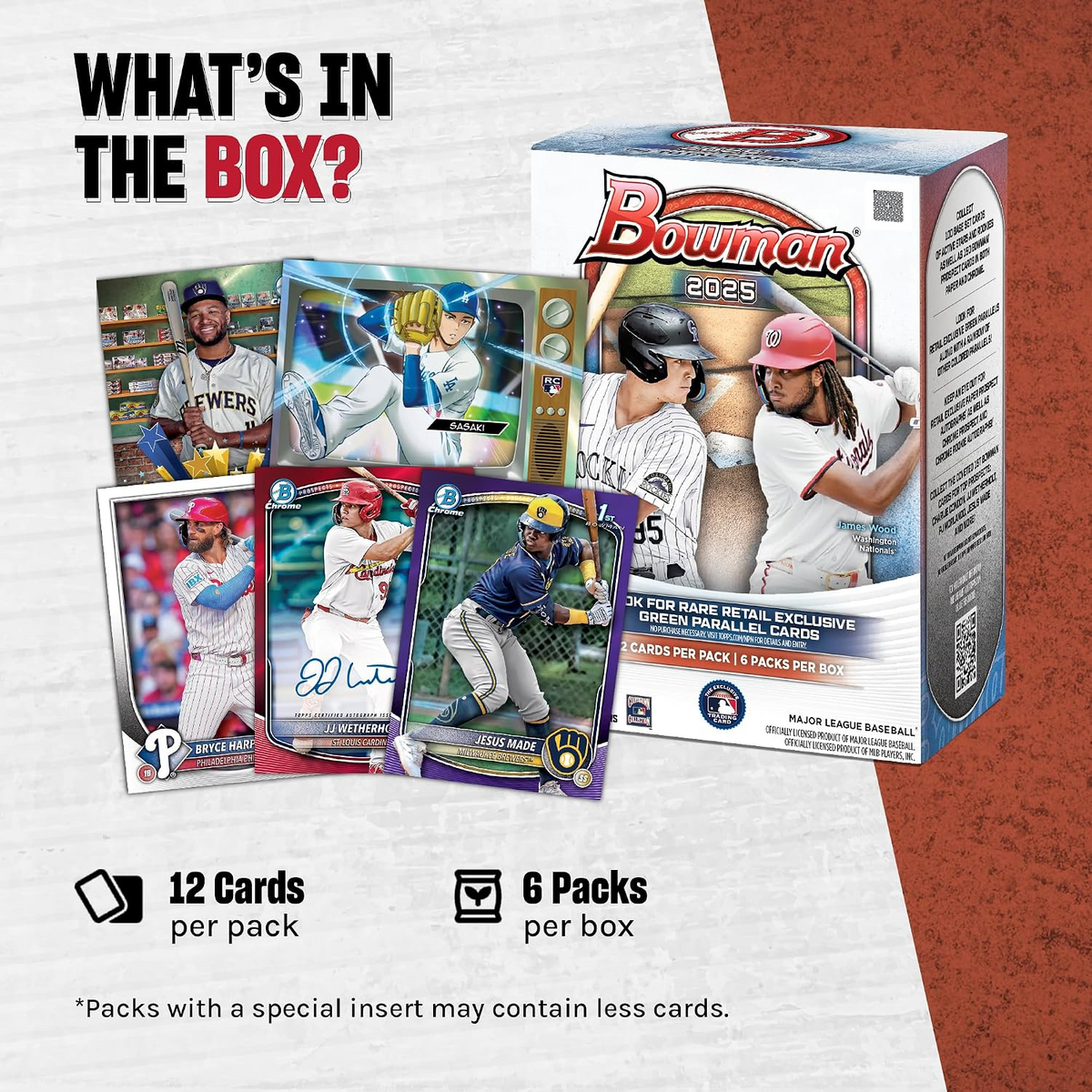 Topps Bowman MLB 2025 Value Box