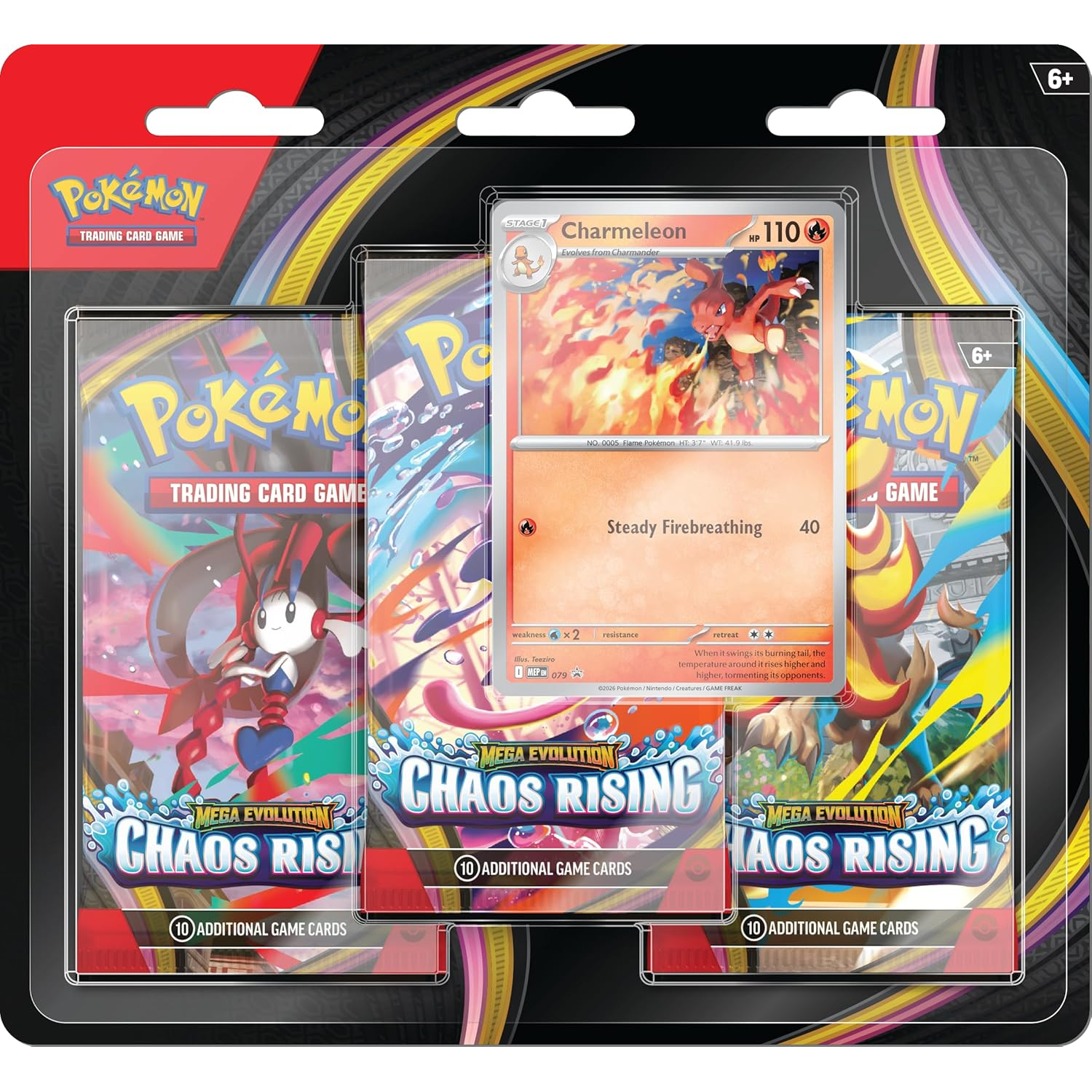 Chaos Rising 3-pack Blister