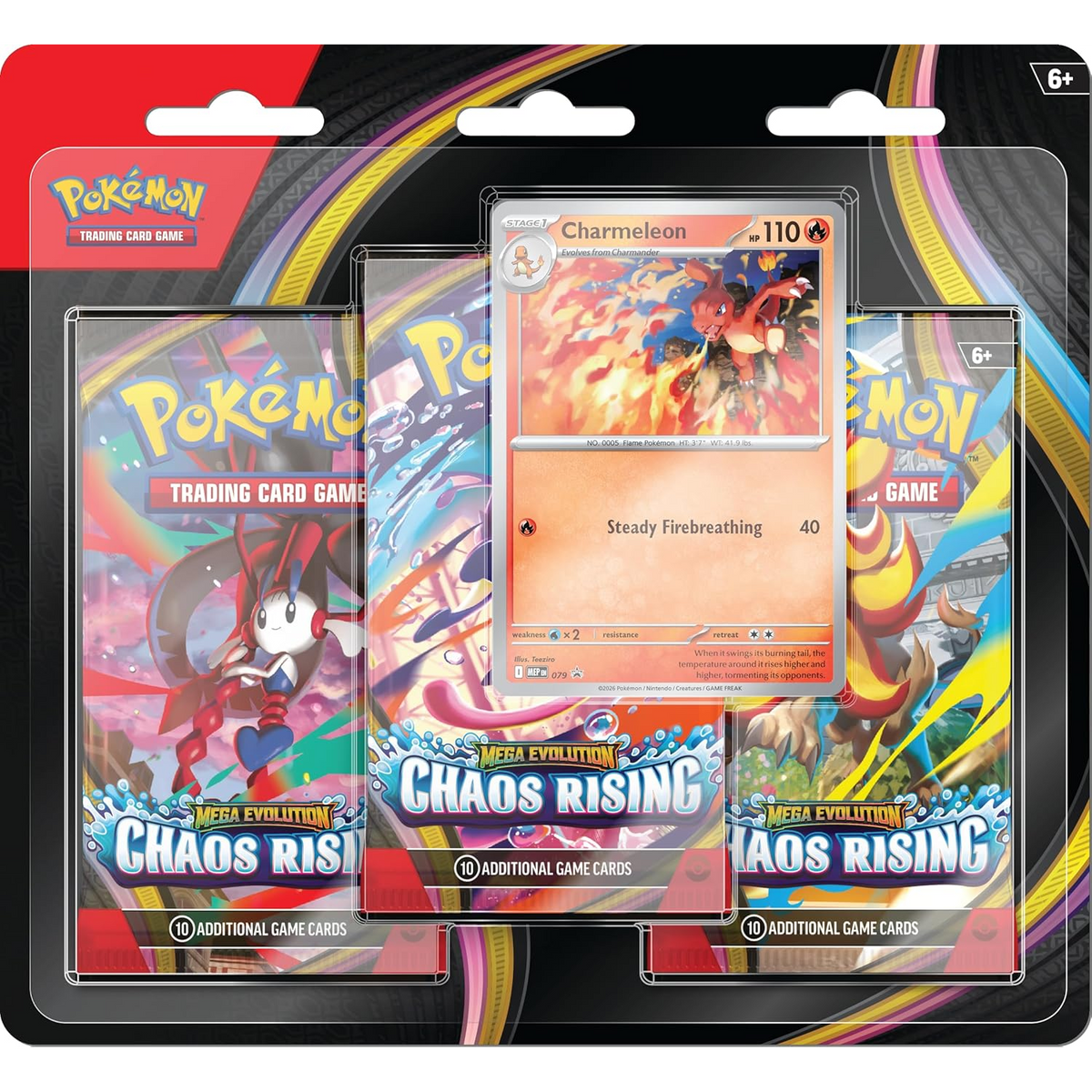 Chaos Rising 3-pack Blister