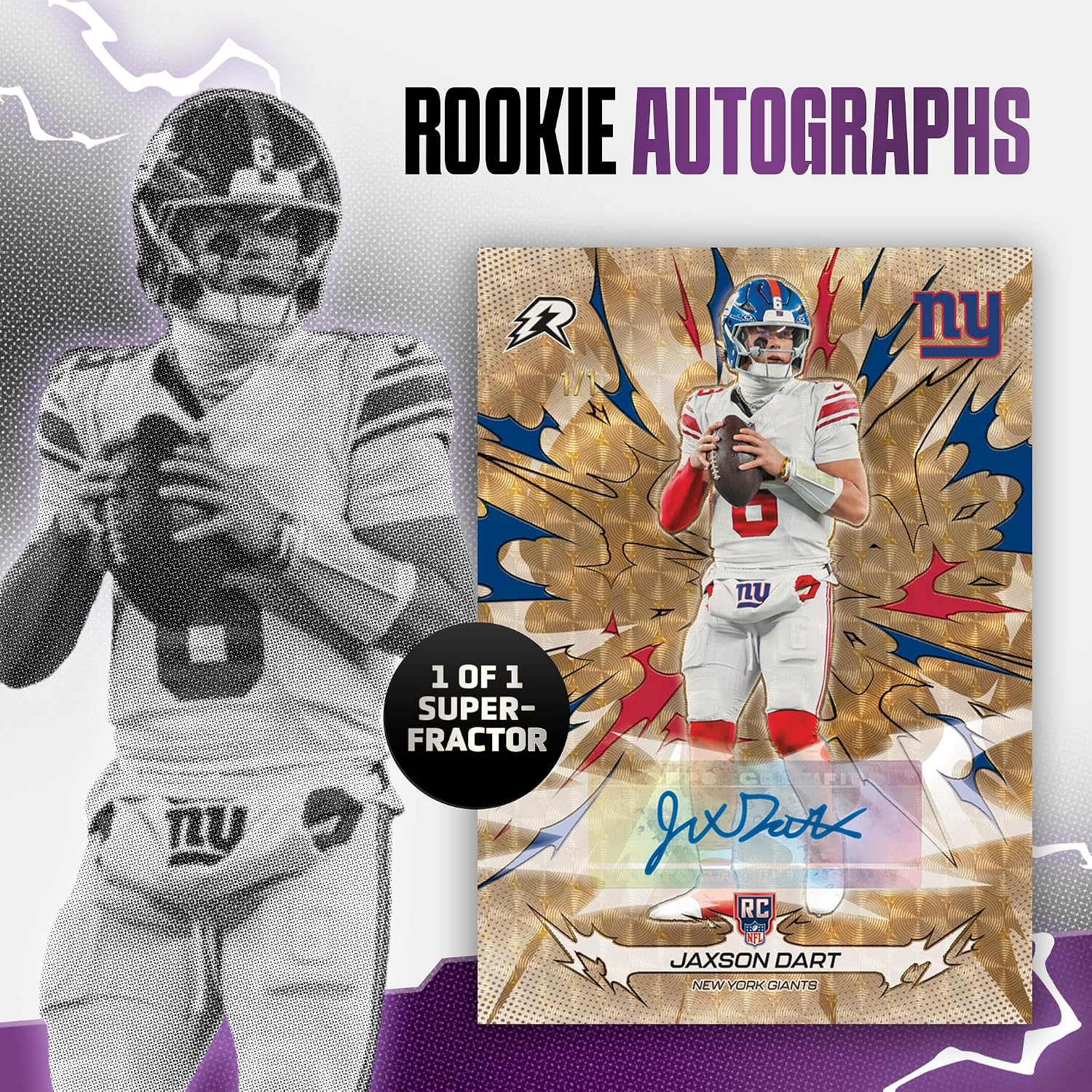 2025 Topps Resurgence Football Mega Box