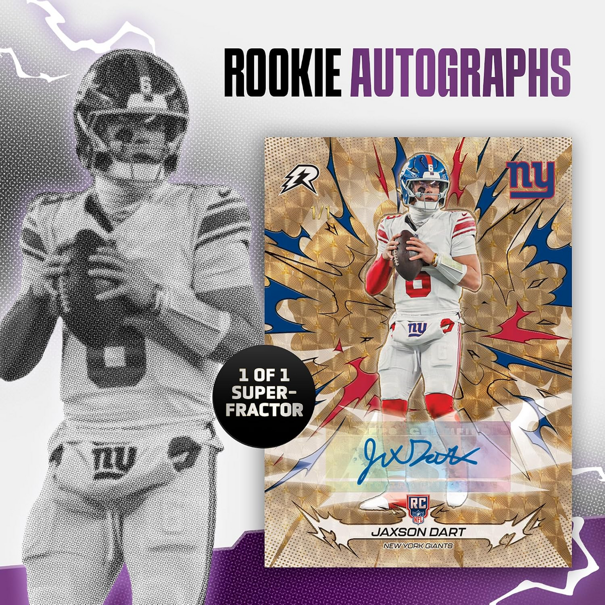 2025 Topps Resurgence Football Mega Box